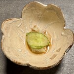 NOMI RESTAURANT - カミナリイカのゲソと隼人瓜の酢の物