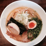 麺や ハレル家 - 比内地鶏そば 塩