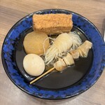 資さんうどん 奈良柏木店 - おでん5点セット