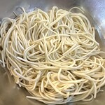 一楽ラーメン - 替玉！カタ頼んだのにバリカタでした\(//∇//)\