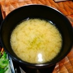 Warayakiya - 味噌汁