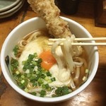 さぬきのうどんや - とろろうどんにちくわ天