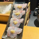 鮨shizuku 西天満 - 白甘鯛