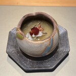 鮨shizuku 西天満 - ゆりねの茶碗蒸し