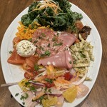 イゾラ スメラルダ - 前菜盛合せ