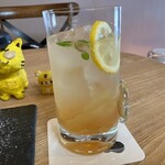 嶋屋カフェ - 何か、付いてる