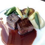 Dining & Bar TENQOO - 黒毛和牛のサーロインステーキ