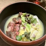 An Di - 銀の鴨・キャベツ・七味おかゆ