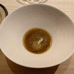 鮨 なんば - 焼き茄子の摺り流し