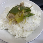 めんきち - ネギオンザライス