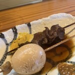 十五家 - 大根がなく残念でしたが、大好きなスジと卵で満足