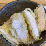十割舞そば 忠庵 - 鶏天丼