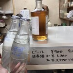 大木屋 - ドリンクはショーケースから