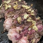 大木屋 - カットしていただきレアでいただきます