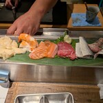 野毛 かど平 - 任せ刺盛り