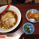 台湾料理 天豊 - 同僚の醤油ラーメン選択