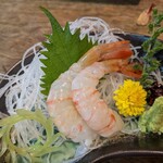 寿司割烹今井 - ボタンエビデカい