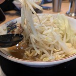 豚山 - ミニラーメン950円