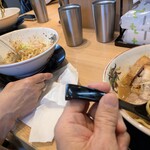 豚山 - ミニラーメン950円