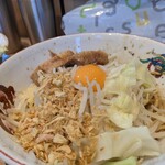 豚山 - ミニ汁なし1050円