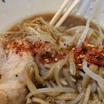 豚山 - ミニ汁なし1050円