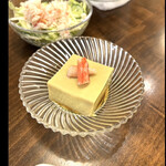 すし征 - かに豆腐　はじめてたのんだら、とても美味しかったです　byまみこまみこ