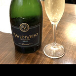 すし征 - スパークリングワイン　byまみこまみこ