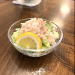 すし征 - かにサラダ　mustオーダー　　byまみこまみこ