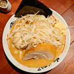 ちばから 穴川店 - 小らーめん＋味玉、のり、マー油