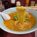 旭川ラーメン - 味噌スタミナラーメン中②