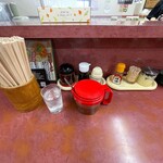 旭川ラーメン - カウンター