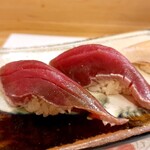 穴子料理と地酒 浅草 川井 - 本鮪漬け握り