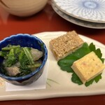 鳥茶屋 - 前菜3種