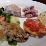 バルベッタ - 前菜アップ