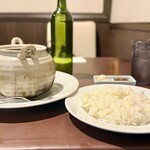 紅花別館 - ●牡蠣のプッタネスカ風ココットカレー