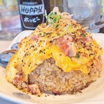 めだかタンタン - 生ベーコン黒胡椒炒飯