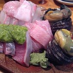 黒尊 - 刺身（俯瞰）