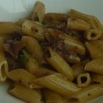 レストラン ファロ 資生堂  - 自家製ペンネ　ホタルイカとタラの芽のオリーブソース