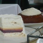 レストラン ファロ 資生堂  - アイスケーキ＆サバラン