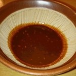 とんかつ しおん - 味噌カツの味噌はすり鉢で