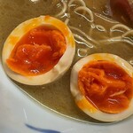 創作麺 ひとすじ - 味玉