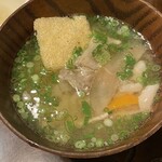 藁焼 みかん - 味噌汁