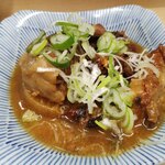 信濃路 - 初回訪問時のどてやき大根450円