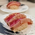 回転寿司みさき - 料理写真:漬けまぐろ