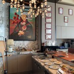 ザ ピッツァバー ON 38TH - 私達は左端の2席でした