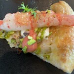 ザ ピッツァバー ON 38TH - ⑦ブロンテ産ピスタチオ・シーアスパラガス・フォンティーバ・ストラッチャテッ