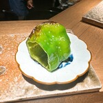 炭割烹 新谷 - 岐阜のお野菜、パレルモ、パプリカの一種 ◎