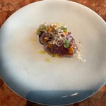 ザ ピッツァバー ON 38TH - ①カツオのカルパッチョ
