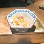 炭割烹 新谷 - 大根の鬼おろし ◎