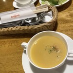 コックドールかげやま - サラダはグラタンの分